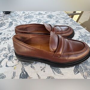 Madewell The Bradley Lugsole Loafers in leather Sz 8.5